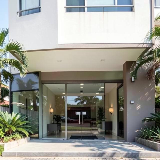 Entrada de edifício residencial em Icaraí
